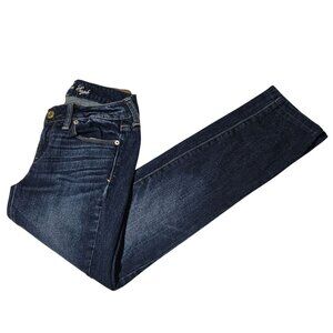 American Eagle Skinny Jeans Womens Size 2 Low Rise Stretch Dark Wash Denim Pants